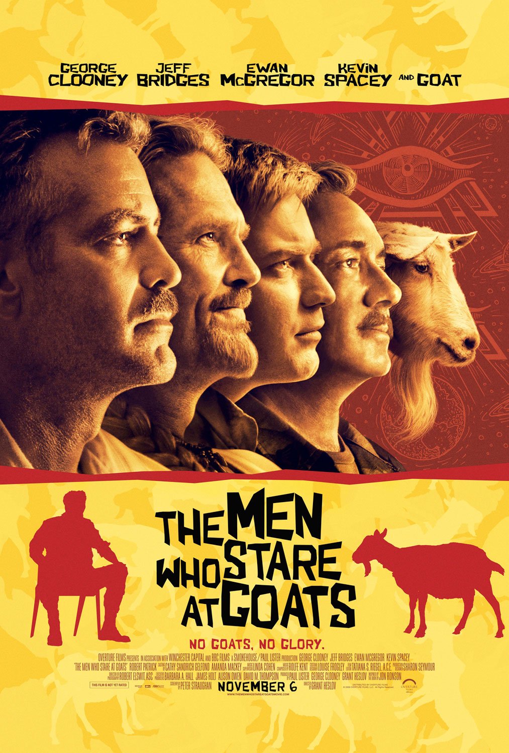 The Men Who Stare at Goats printable movie Poster